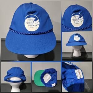VTG Electric Boat Community Federal Credit Union Snapback Hat Cap